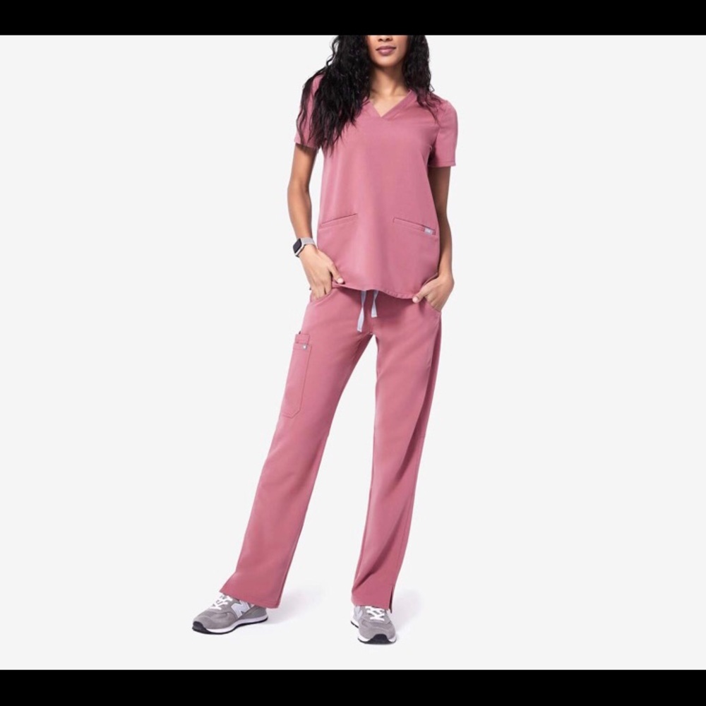 FIGS Mauve Scrub Pants